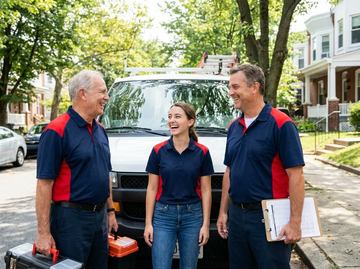 Philadelphia's Heating & Air Conditioning air conditioning contractor team in Philadelphia, PA